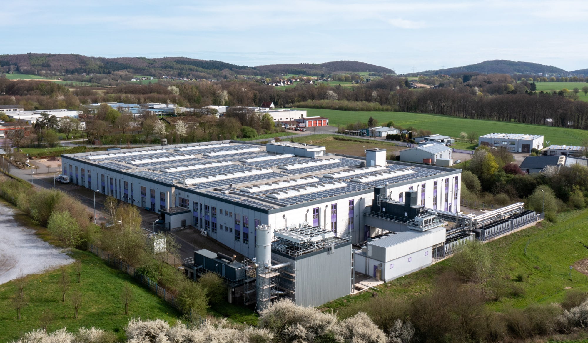TERRA CLOUD Rechenzentrum aus der Luft